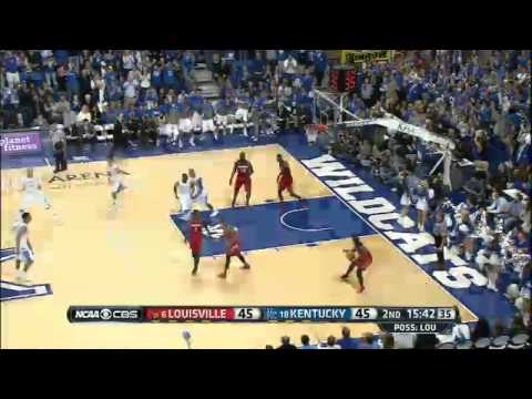 12/28/13 Louisville vs Kentucky Men's Basketball Highlights