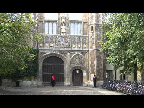 Installation of the new Master at Trinity College Cambridge, Sir Gregory Winter