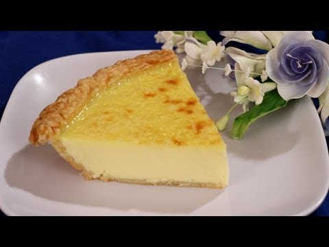 Old Fashioned Custard Pie Recipe