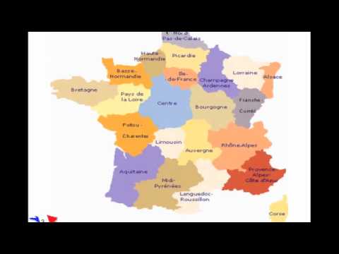 What are the regions of France