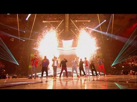 OMG it's JLS vs One Direction - The X Factor 2011 Live Final - itv.com/xfactor