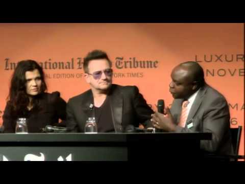 Ali Hewson, Bono, Renzo Rosso talk sustainable fashion