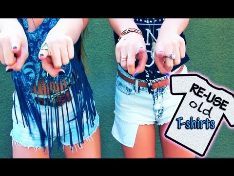 Ways to Upcycle Old T-Shirts! - AndreasChoice