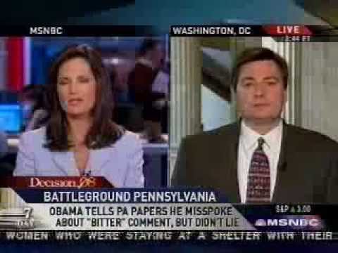 Altmire Discusses 2008 Presidential Primary on MSNBC