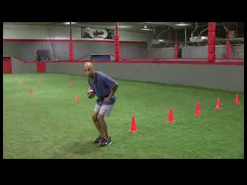 Football Training Tips : Running Back Drills