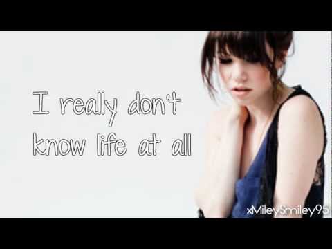 Carly Rae Jepsen - Both Sides Now (with lyrics)