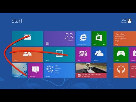 Windows 8 - Touch Screen Interface Guide for Beginners [Tutorial]