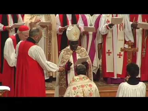 Investiture of First Archbishop of the Anglican Church in North America