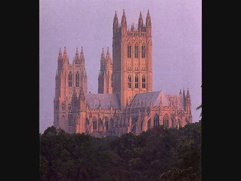 Brink Bush performs Imperial March by Edward Elgar LIVE at Nat. Cathedral, Jan. 1993