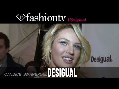 Desigual Fall/Winter 2014-15 Backstage ft Candice Swanepoel | New York Fashion Week NYFW | FashionTV