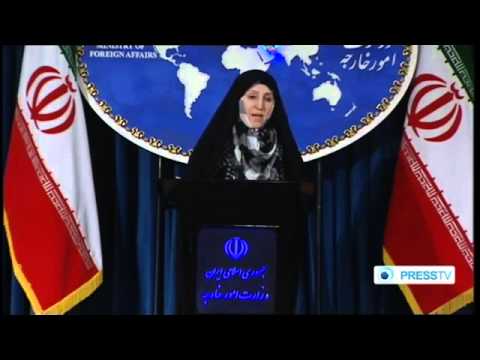 Iran Foreign Ministry Spokeswoman Weekly Press Conf  P 1 12 3 2013