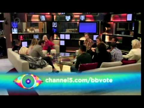 Celebrity Big Brother UK 2012 - 2nd Live Eviction and Interview