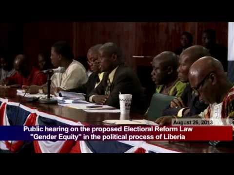 Public Hearing on the Proposed Electoral Reform law 