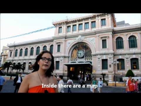 Interviews Traveler comes from France about The Central Post Office in Ho Chi Minh