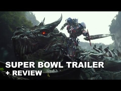 Transformers 4 Age of Extinction Super Bowl Trailer + Trailer Review : HD PLUS