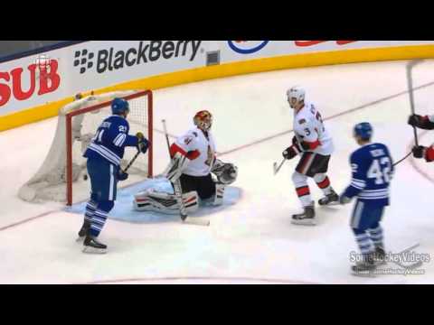 Phil Kessel Hat Trick vs Ottawa Senators (2/1/14)