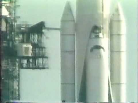 First Shuttle launch Columbia 1981