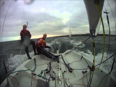 Topper Iso sailing fast run