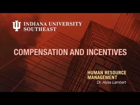 HR Management: Compensation & Incentives