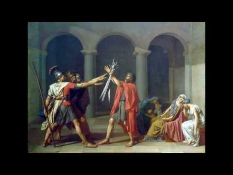 Jacques-Louis David, The Oath of the Horatii, 1785