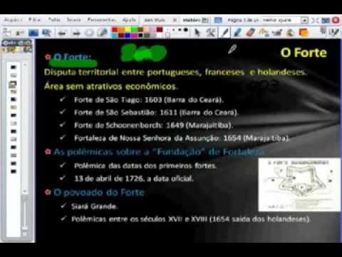 Aula  de história, para o concurso da Guarda Municipal de Fortaleza.