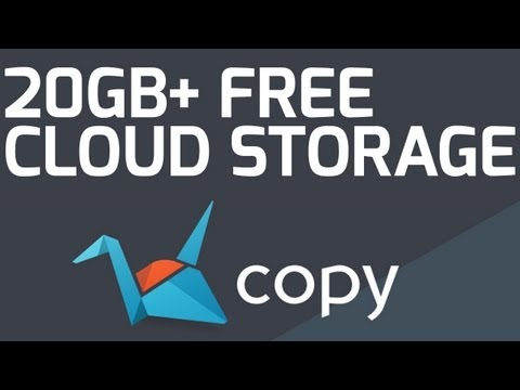 BEST FREE CLOUD STORAGE SERVICE 2013: Copy