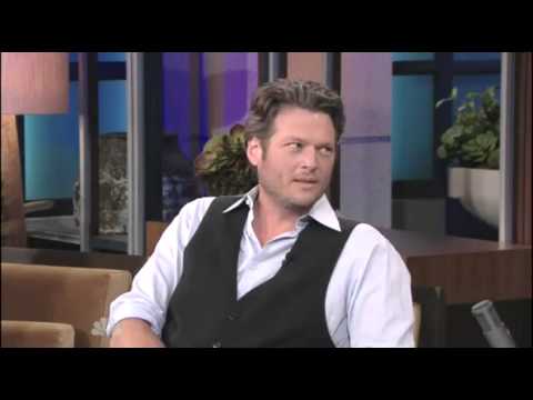 Blake Shelton -* Jay Leno 11-06-12 -Xenia, The Voice - Nashville Red Carpet