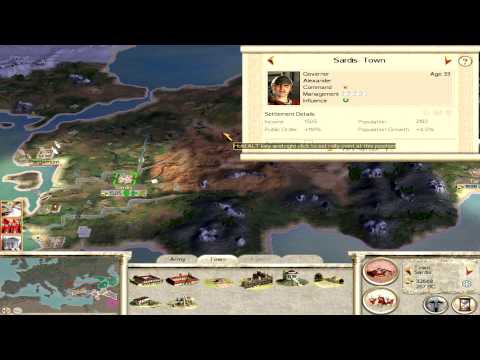 Rome Total War - The Seleucid Empire Campaign Part 1