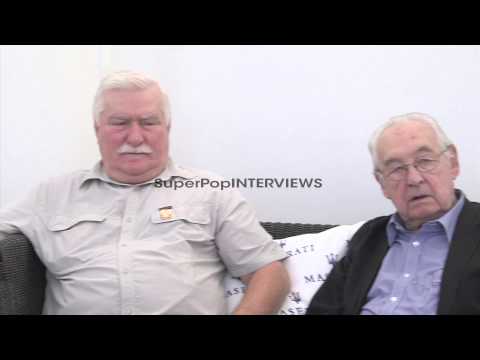 INTERVIEW - Andrzej Wajda and Lech Walesa on the importan...