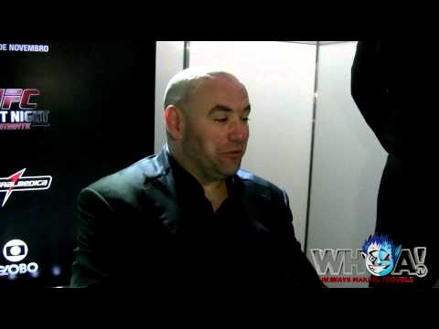 Dana White Media Scrum Post UFC Fight Night 32 - Goiânia, Brazil