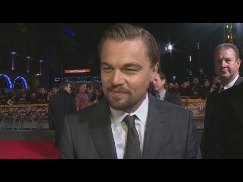 Leonardo DiCaprio interview at Wolf of Wall Street London premiere