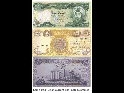 iraqi dinar revaluation in 2014 at 1.134$ with proof