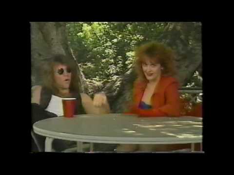 Jon Bon Jovi and Julie Brown Interview 1990-part1