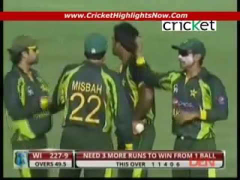 Pakistan Vs West Indies 3rd ODI Full Match Highlights - 20 July 2013 Full Highlights Tied Match