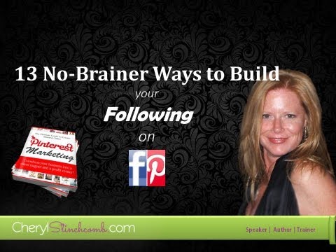 Build Following on Facebook & Pinterest