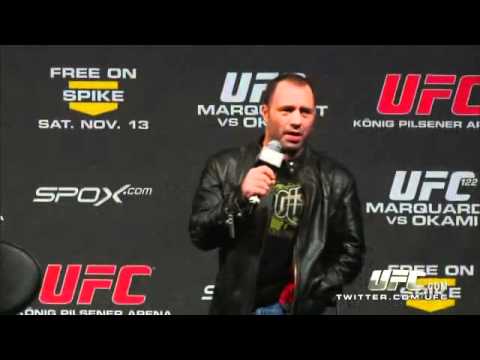 Joe Rogan get called a Bitch at UFC 122