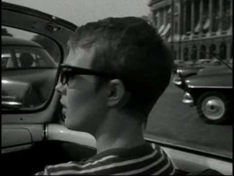 À bout de souffle (Breathless) - Jean Luc Godard  - Car Scene - Jean Paul Belmondo / Jean Seberg