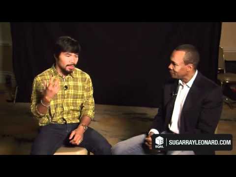 Sugar Ray Leonard Interviews Manny Pacquiao