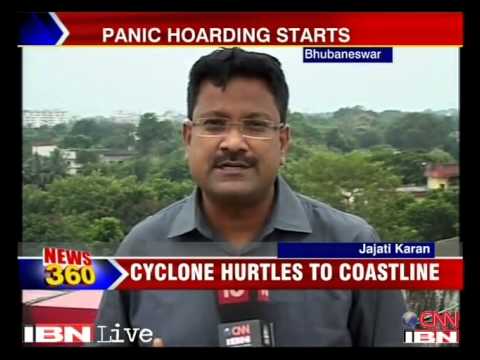 News 360: Cyclone Phailin heading towards Odisha coast at 200 km per hour