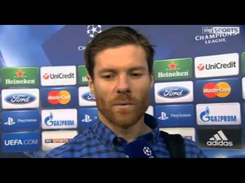 Real Madrid 3-0 Galatasaray - Xabi Alonso Interview - 03/04/2013