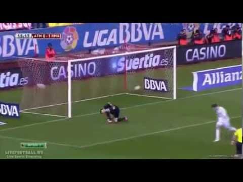 Cristiano Ronaldo Both Penalty Goals | Atletico Madrid vs Real Madrid 0-2 | 11-02-2014