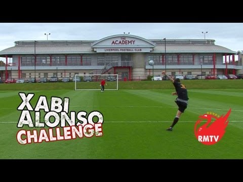 Xabi Alonso Challenge: Liverpool FC U21's SPECIAL