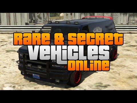 GTA 5 - Rare & Secret Vehicles Online Locations! [GTA 5 Multiplayer]