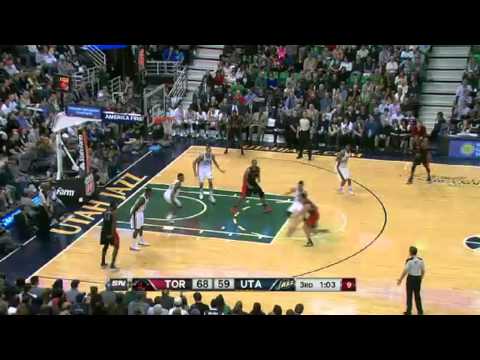 Toronto Raptors vs Utah Jazz | FULL Highlights | February 3, 2014 | NBA 2013-14 Season