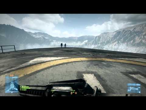 Battlefield 3: My first Base jump on Damavand Peak :D