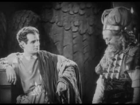 Pontius Pilate Judges Jesus in Cecil B DeMille's King of Kings Pt 1