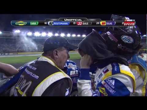 Ron Hornaday vs Brad Keselowski cusses + Brad's Interview