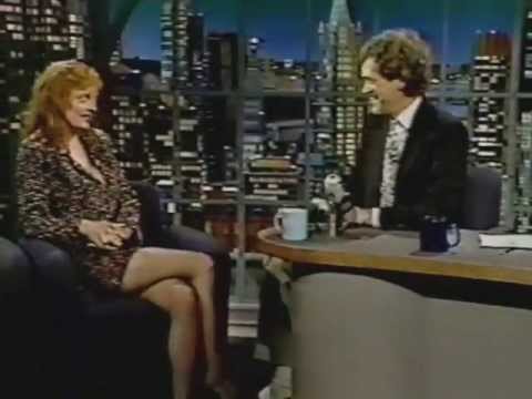 Susan Sarandon on Late Night (1991)