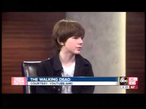 The Walking Dead star Chandler Riggs