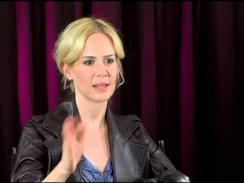 Sarah Paulson interviewed by her sister Rachel Paulson